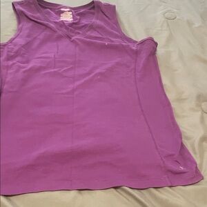 Purple Sleeveless Top
